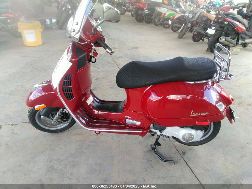 2007 VESPA GTS 250 ZAPM459L775004557