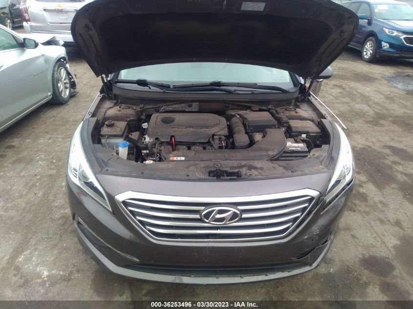 2015 HYUNDAI SONATA 2.4L SE - 5NPE24AF4FH206587