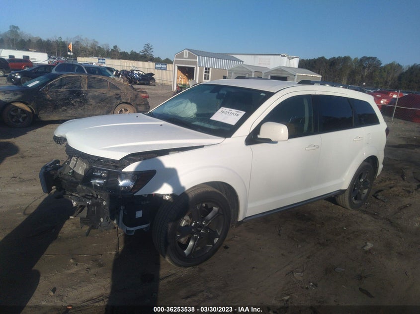 VIN 3C4PDCGG7JT378232 2018 DODGE JOURNEY CROSSROAD