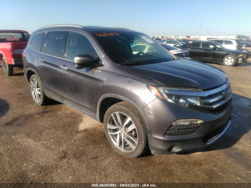 2017 HONDA PILOT TOURING - 5FNYF5H91HB011541