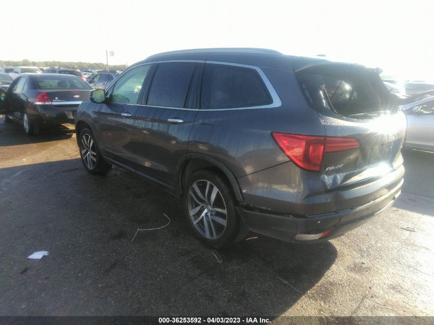 2017 HONDA PILOT TOURING - 5FNYF5H91HB011541