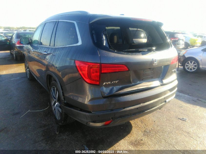2017 HONDA PILOT TOURING - 5FNYF5H91HB011541