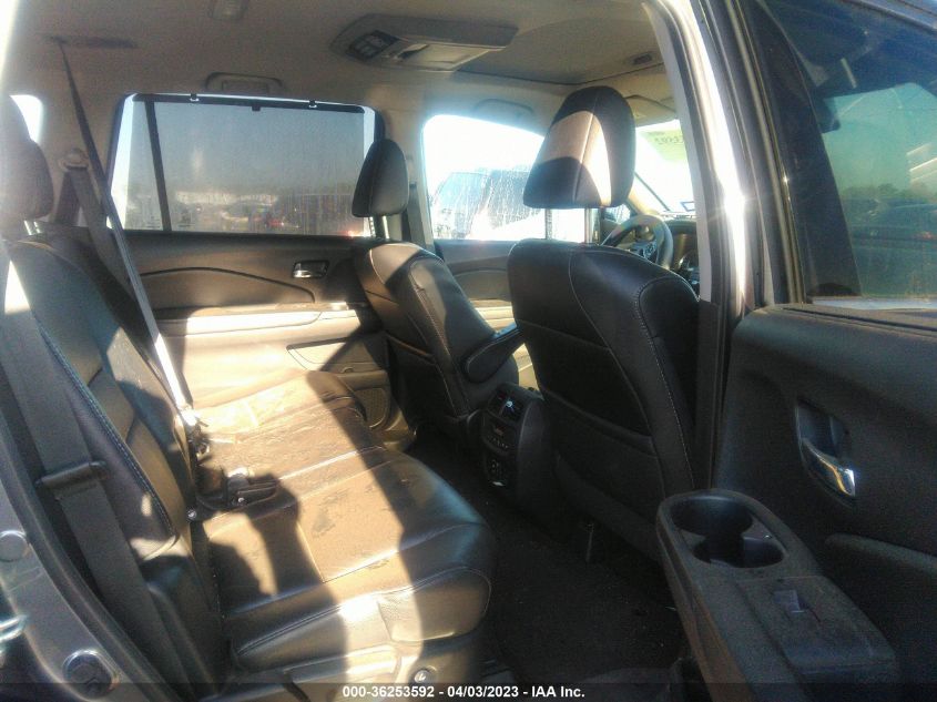 2017 HONDA PILOT TOURING - 5FNYF5H91HB011541