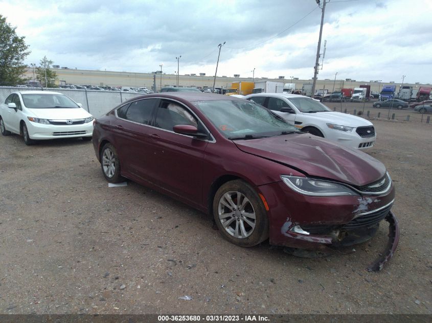 2015 CHRYSLER 200 LIMITED - 1C3CCCAB5FN661724