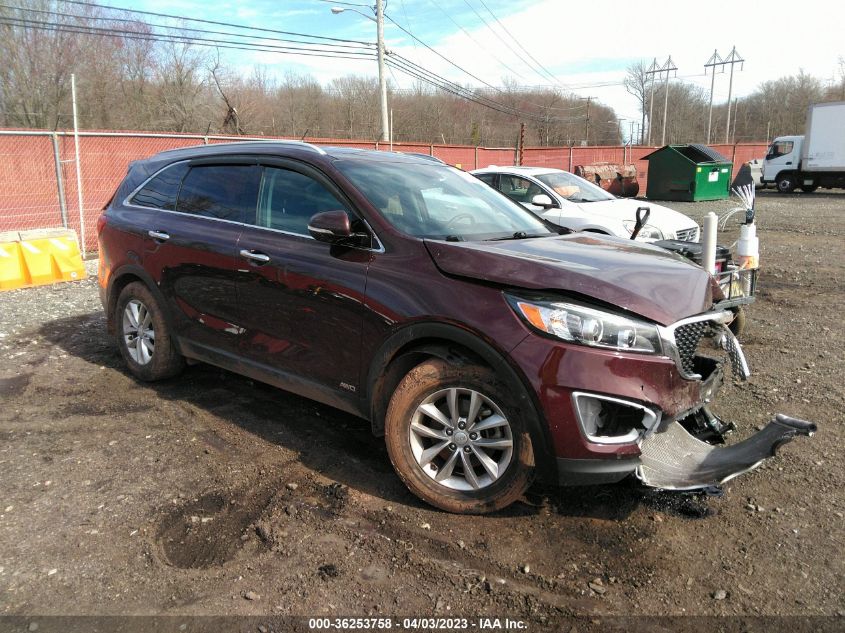 2017 KIA SORENTO LX - 5XYPGDA37HG248603