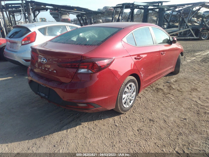 VIN KMHD74LF3KU788090 2019 HYUNDAI ELANTRA SE