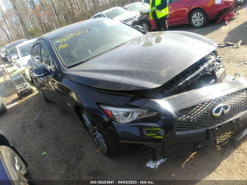 VIN JN1FV7ARXHM870864 2017 INFINITI Q50 RED SPORT 400