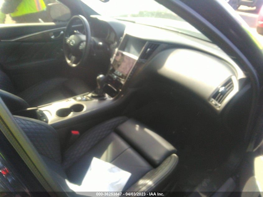 VIN JN1FV7ARXHM870864 2017 INFINITI Q50 RED SPORT 400