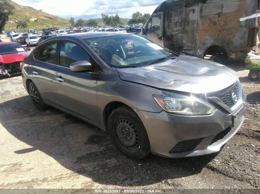 2016 NISSAN SENTRA S - 3N1AB7AP7GY212092