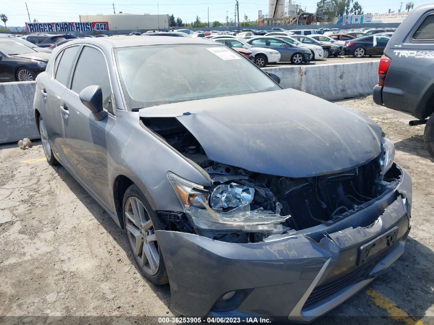2014 LEXUS CT 200H HYBRID - JTHKD5BH6E2205619