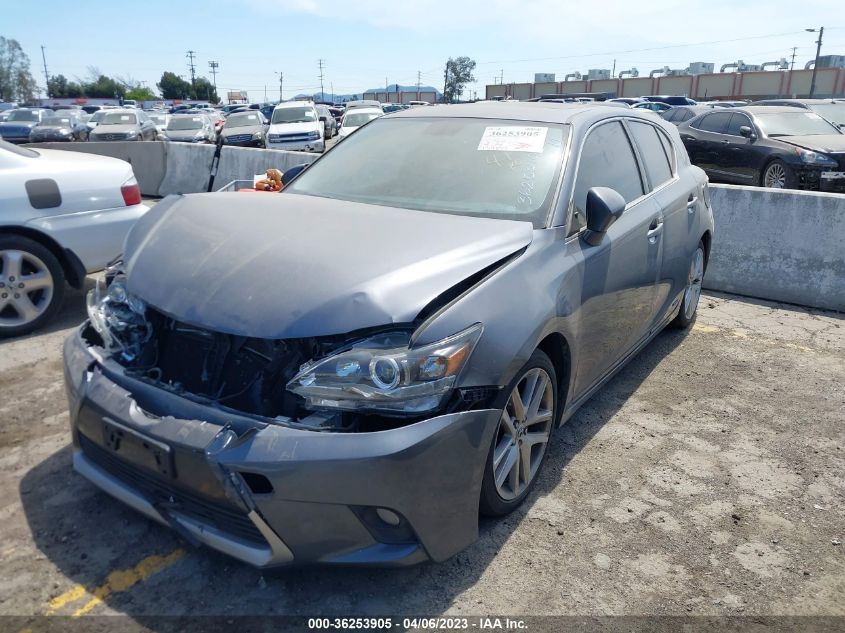 2014 LEXUS CT 200H HYBRID - JTHKD5BH6E2205619