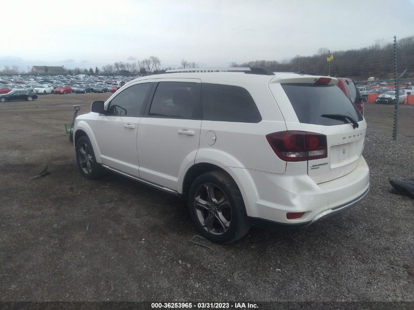 2017 DODGE JOURNEY CROSSROAD PLUS - 3C4PDDGG8HT554253