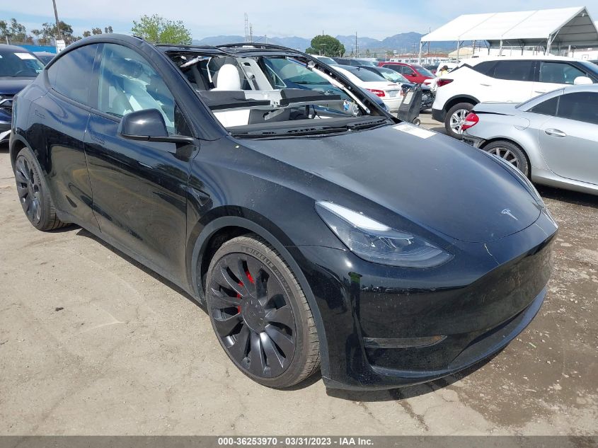 2023 TESLA MODEL Y PERFORMANCE - 7SAYGDEF5PF663081