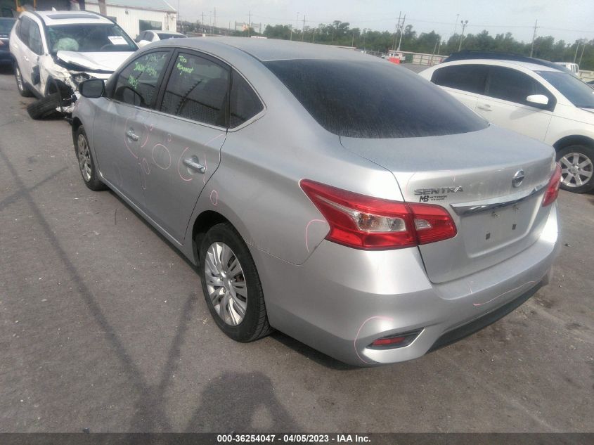 2016 NISSAN SENTRA SR/SL/S/SV/FE+ S - 3N1AB7AP4GY218819