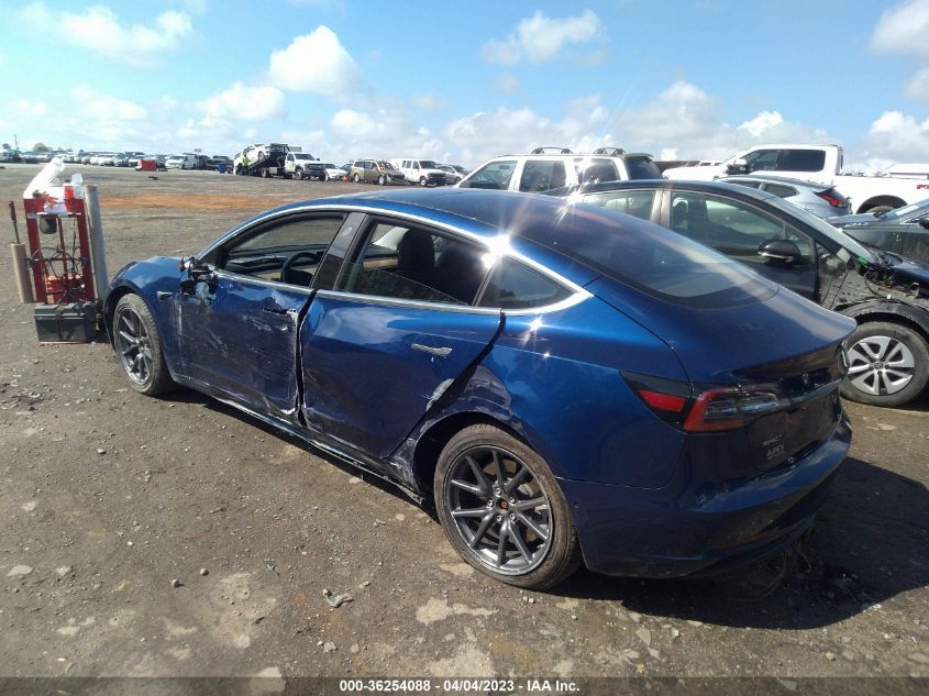 2018 TESLA MODEL 3 RANGE BATTERY - 5YJ3E1EA3JF003001