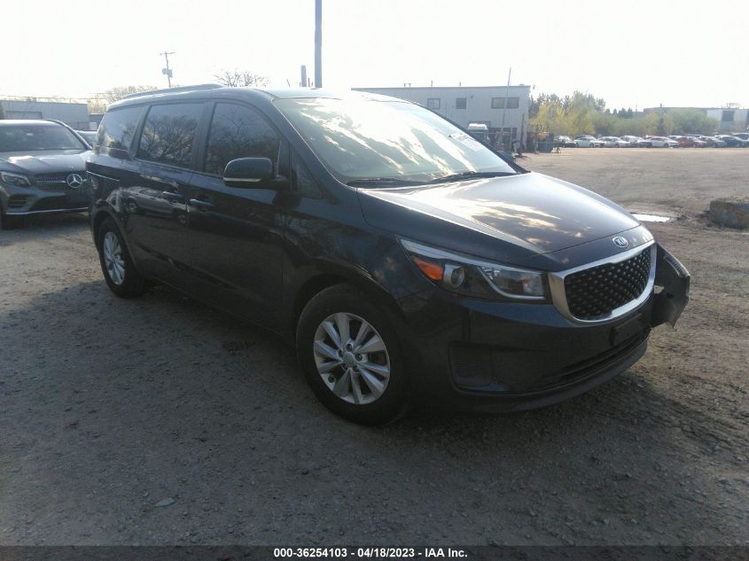 2016 KIA SEDONA LX - KNDMB5C15G6142817