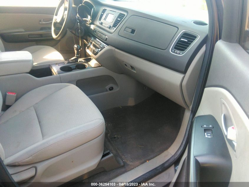 2016 KIA SEDONA LX - KNDMB5C15G6142817