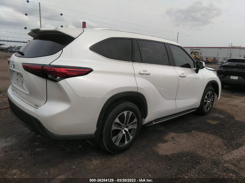 2020 TOYOTA HIGHLANDER XLE - 5TDGZRAH3LS028924