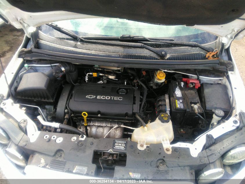 2014 CHEVROLET SONIC LT - 1G1JC5SH4E4203137