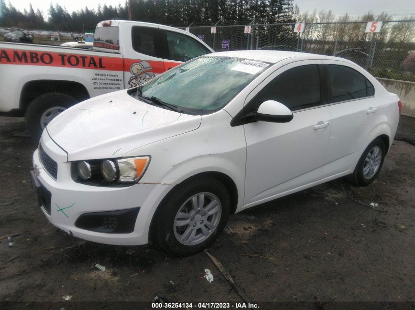 2014 CHEVROLET SONIC LT - 1G1JC5SH4E4203137