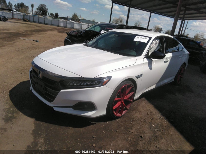 VIN 1HGCV1F33MA072964 2021 HONDA ACCORD SEDAN SPORT