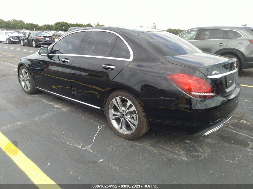 VIN W1KWF8DBXLR601523 2020 MERCEDES-BENZ C-CLASS C 300