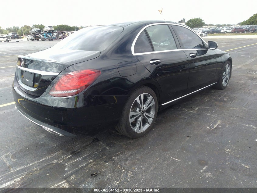 VIN W1KWF8DBXLR601523 2020 MERCEDES-BENZ C-CLASS C 300
