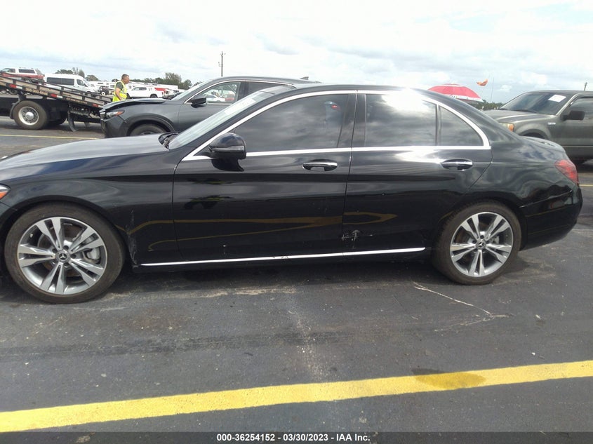 VIN W1KWF8DBXLR601523 2020 MERCEDES-BENZ C-CLASS C 300