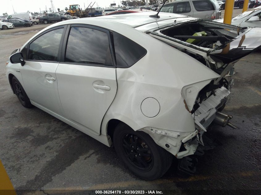 2015 TOYOTA PRIUS FOUR - JTDKN3DU9F1924349