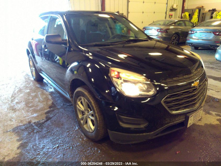 2017 CHEVROLET EQUINOX LS - 2GNFLEEK6H6334648