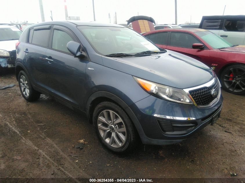 2016 KIA SPORTAGE LX - KNDPBCAC4G7834874