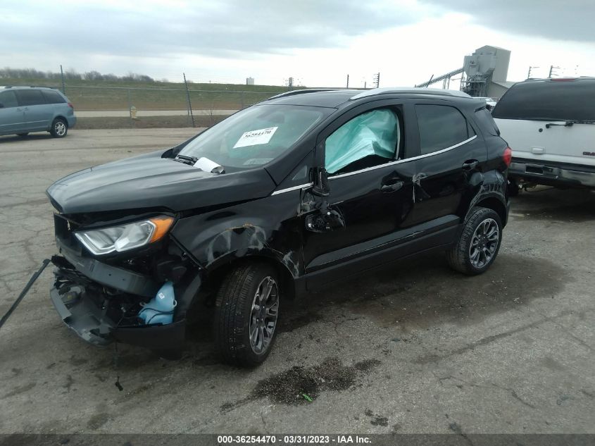 2022 FORD ECOSPORT TITANIUM - MAJ6S3KL0NC469226