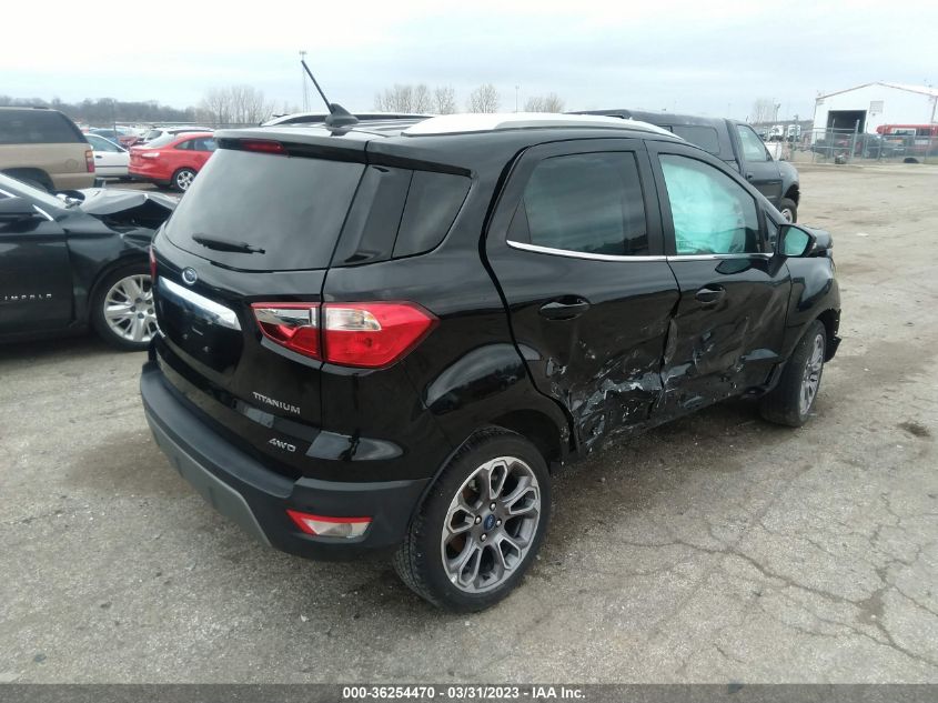 2022 FORD ECOSPORT TITANIUM - MAJ6S3KL0NC469226