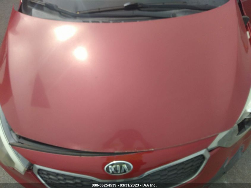 2016 KIA FORTE LX - KNAFK4A67G5595390