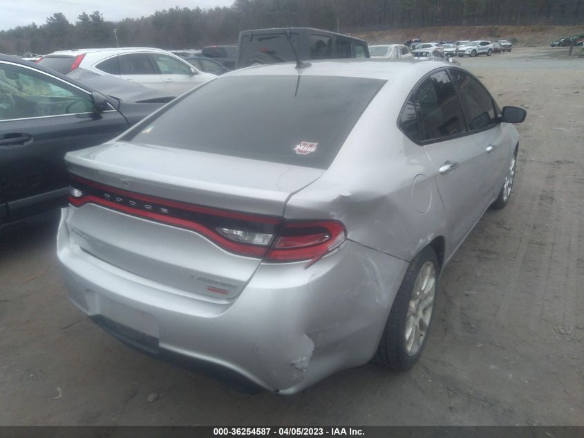 2013 DODGE DART LIMITED - 1C3CDFCH5DD157418