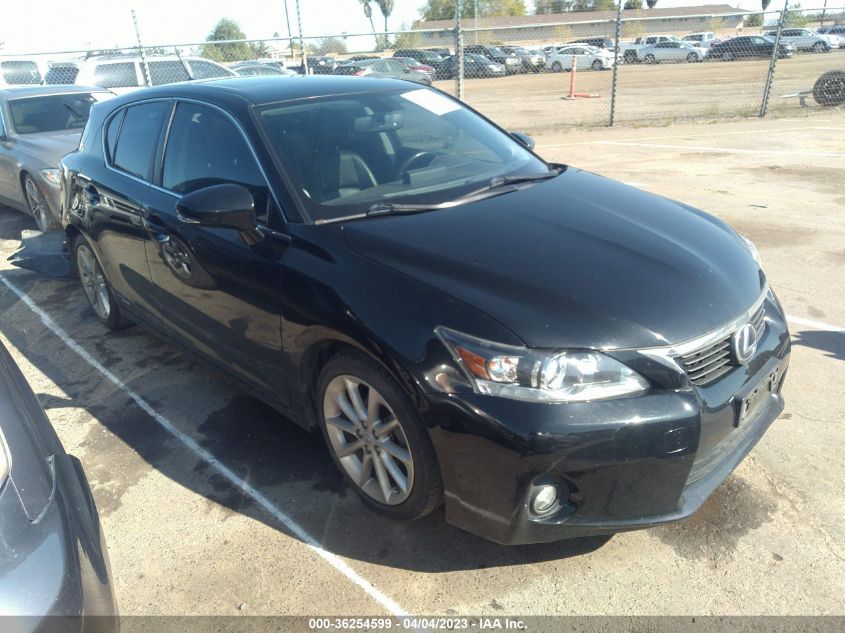 2013 LEXUS CT 200H HYBRID - JTHKD5BH2D2171256