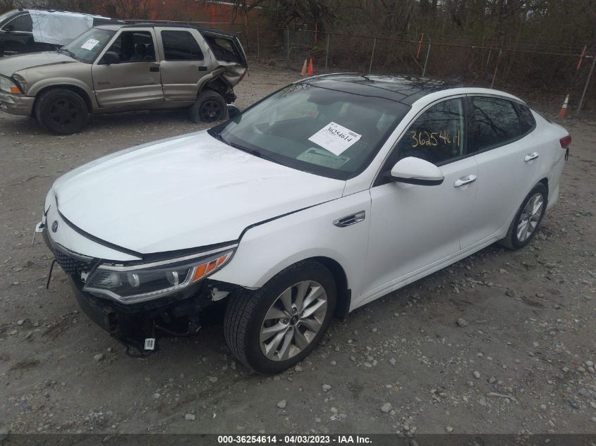 2016 KIA OPTIMA EX - 5XXGU4L35GG052703