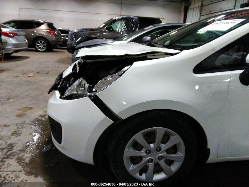 2014 KIA RIO LX - KNADM4A30E6323634