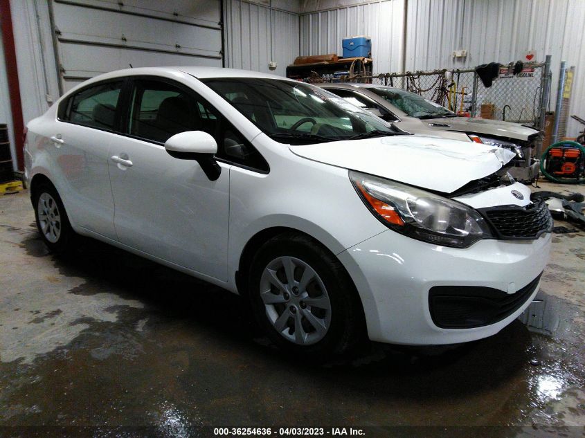 2014 KIA RIO LX - KNADM4A30E6323634