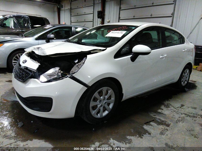 2014 KIA RIO LX - KNADM4A30E6323634