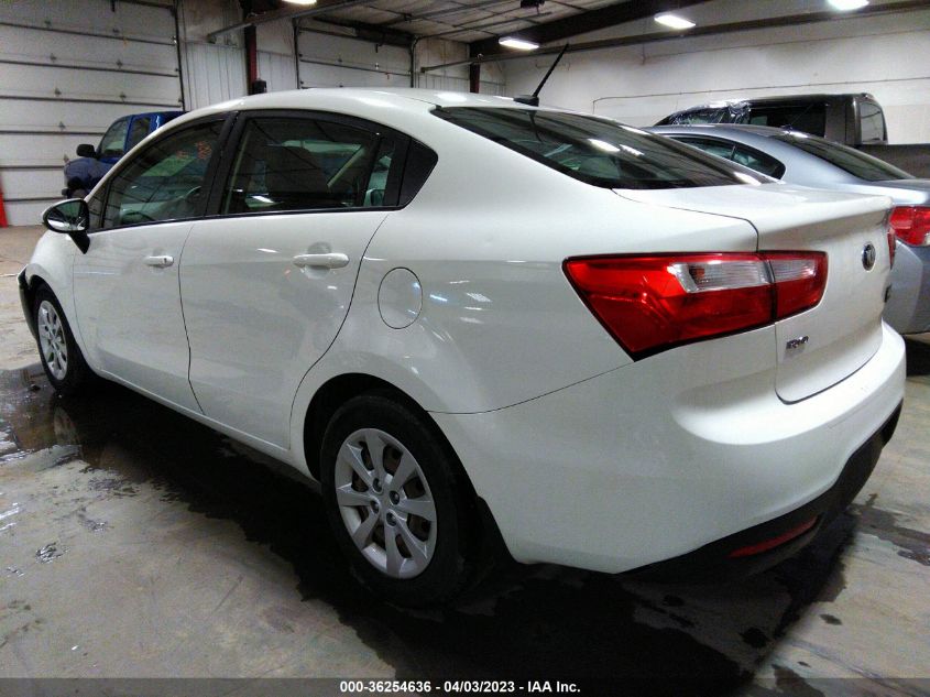 2014 KIA RIO LX - KNADM4A30E6323634