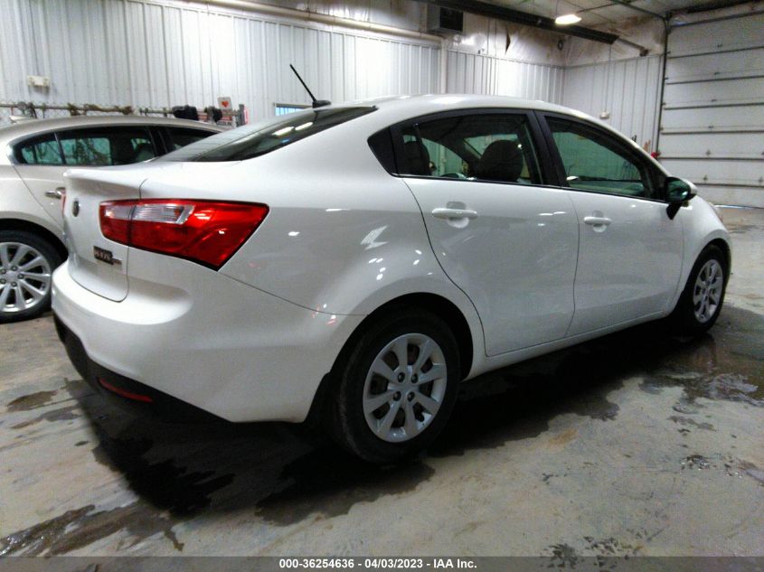 2014 KIA RIO LX - KNADM4A30E6323634