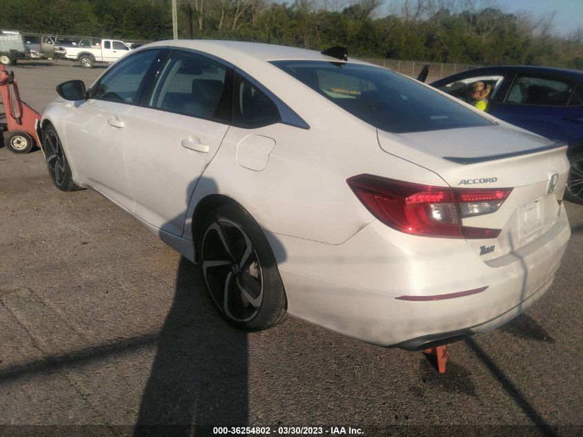 2022 HONDA ACCORD SEDAN SPORT SE - 1HGCV1F41NA066011