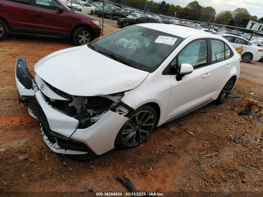 2021 TOYOTA COROLLA SE/NIGHTSHADE/APEX SE - 5YFS4MCE2MP071949
