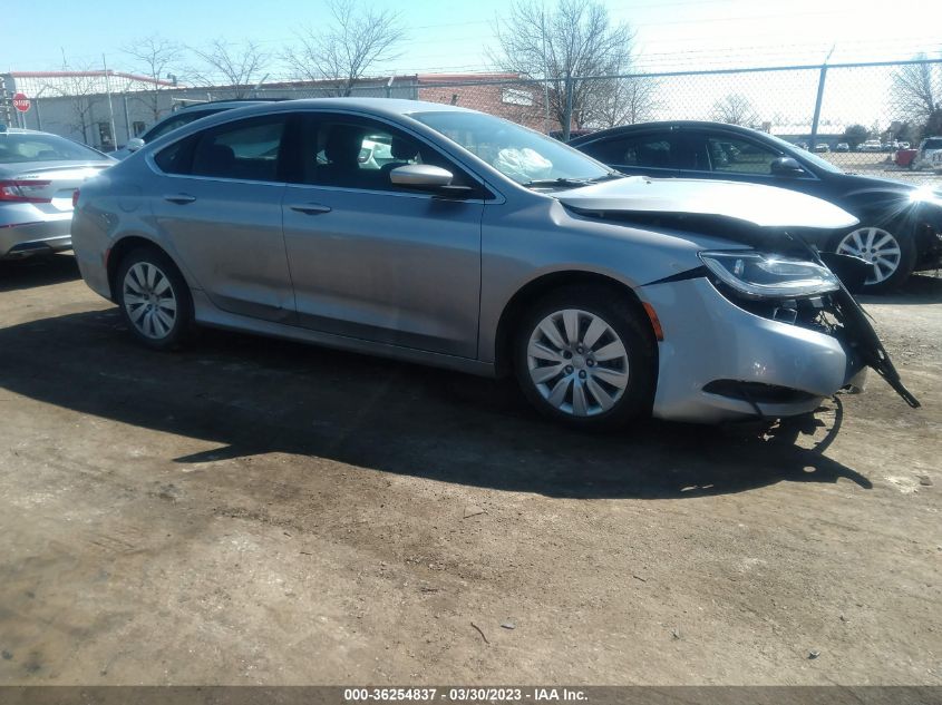 2015 CHRYSLER 200 LX - 1C3CCCFB4FN550087