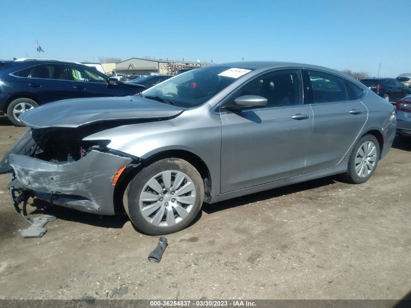 2015 CHRYSLER 200 LX - 1C3CCCFB4FN550087