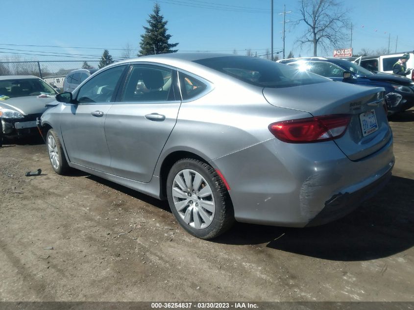 2015 CHRYSLER 200 LX - 1C3CCCFB4FN550087