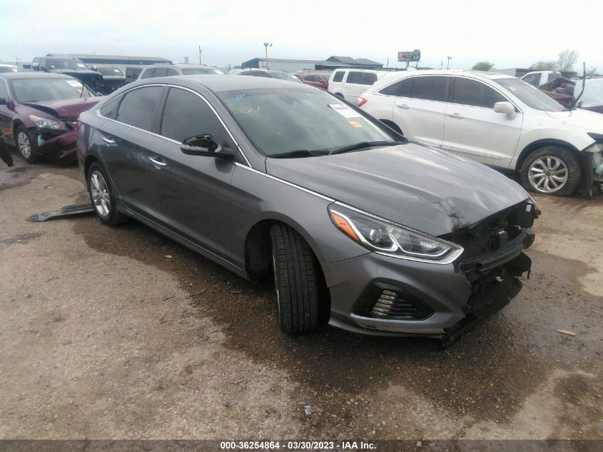 2018 HYUNDAI SONATA SEL+ - 5NPE34AF7JH728815