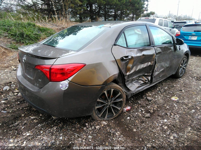 VIN 2T1BURHE3HC834816 2017 TOYOTA COROLLA L/LE/XLE/SE