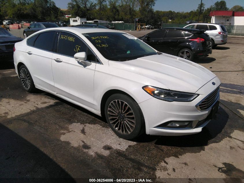 2017 FORD FUSION SE - 3FA6P0H9XHR161921